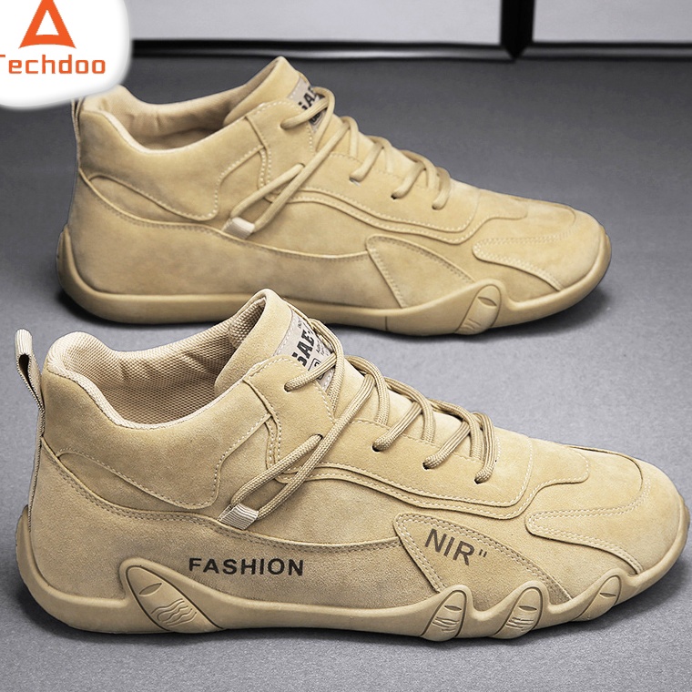 STOKTERBATAS Techdoo Sepatu Beck Pria Sepatu Pria Sneakers Casual Sport Running Olahraga Lari Shoes 