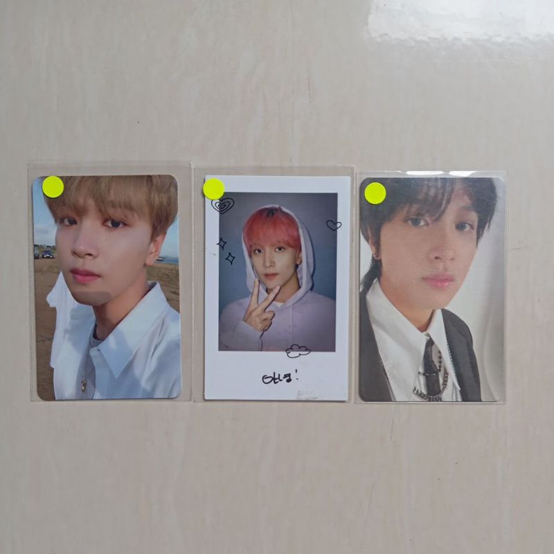 [OFFICIAL PHOTOCARD] HAECHAN NCT, Haepil, polaroind, we go up