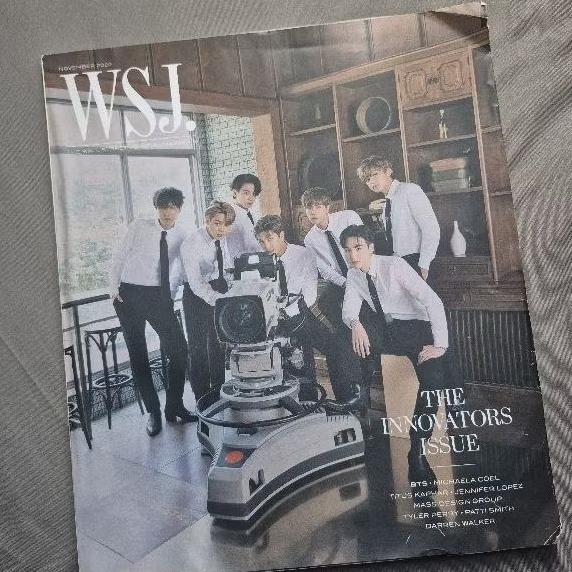 BTS WSJ Magazine Nov 2020 Edition