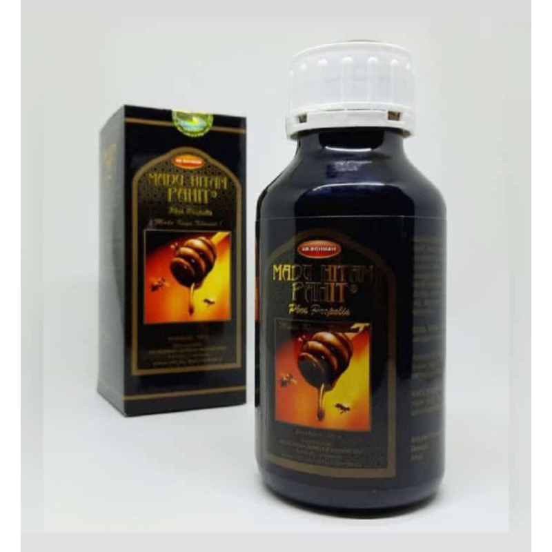 

Madu Hitam Pahit Plus Propolis Ar-Rohmah 750gr