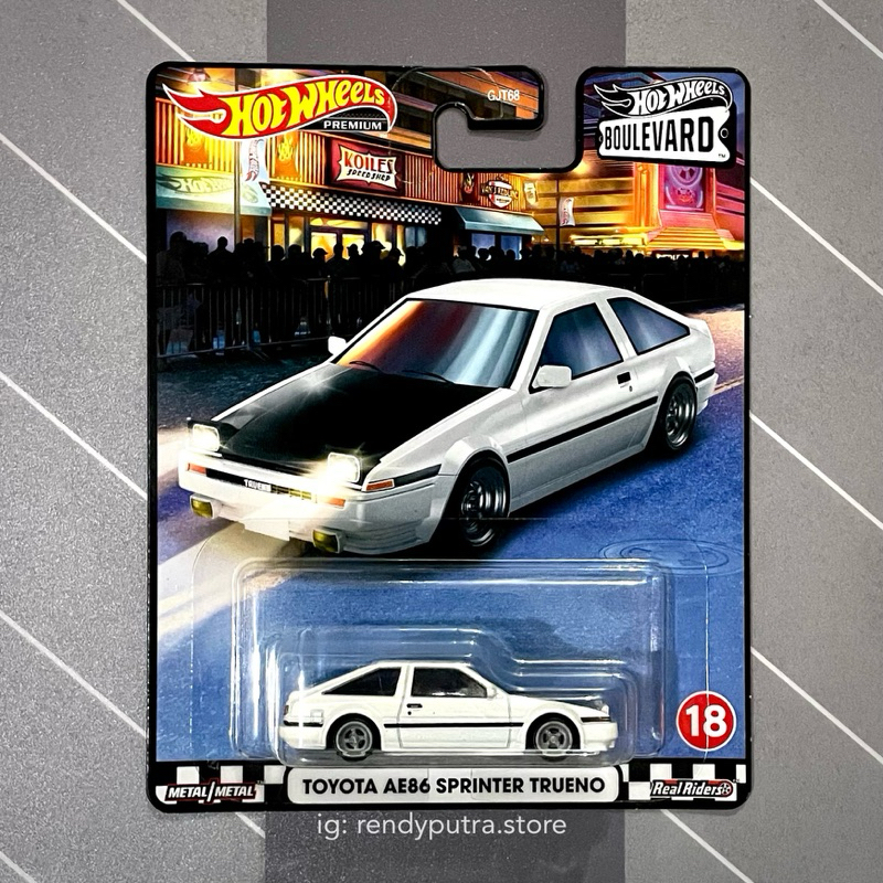 Hot Wheels Toyota AE86 Sprinter Trueno