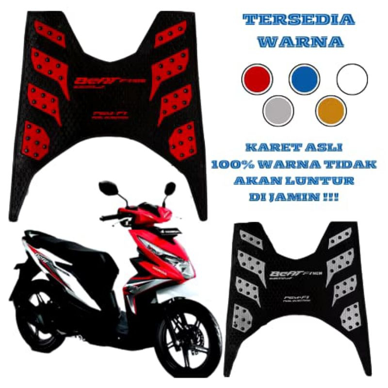 KARPET PIJAKAN KAKI  BEAT ESP BEAT STREET 2017 / karpet beat 2017-2019