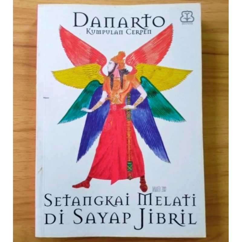 Buku original Setangkai Melati di Sayap Jibril - Danarto / terbitan Bentang 2001