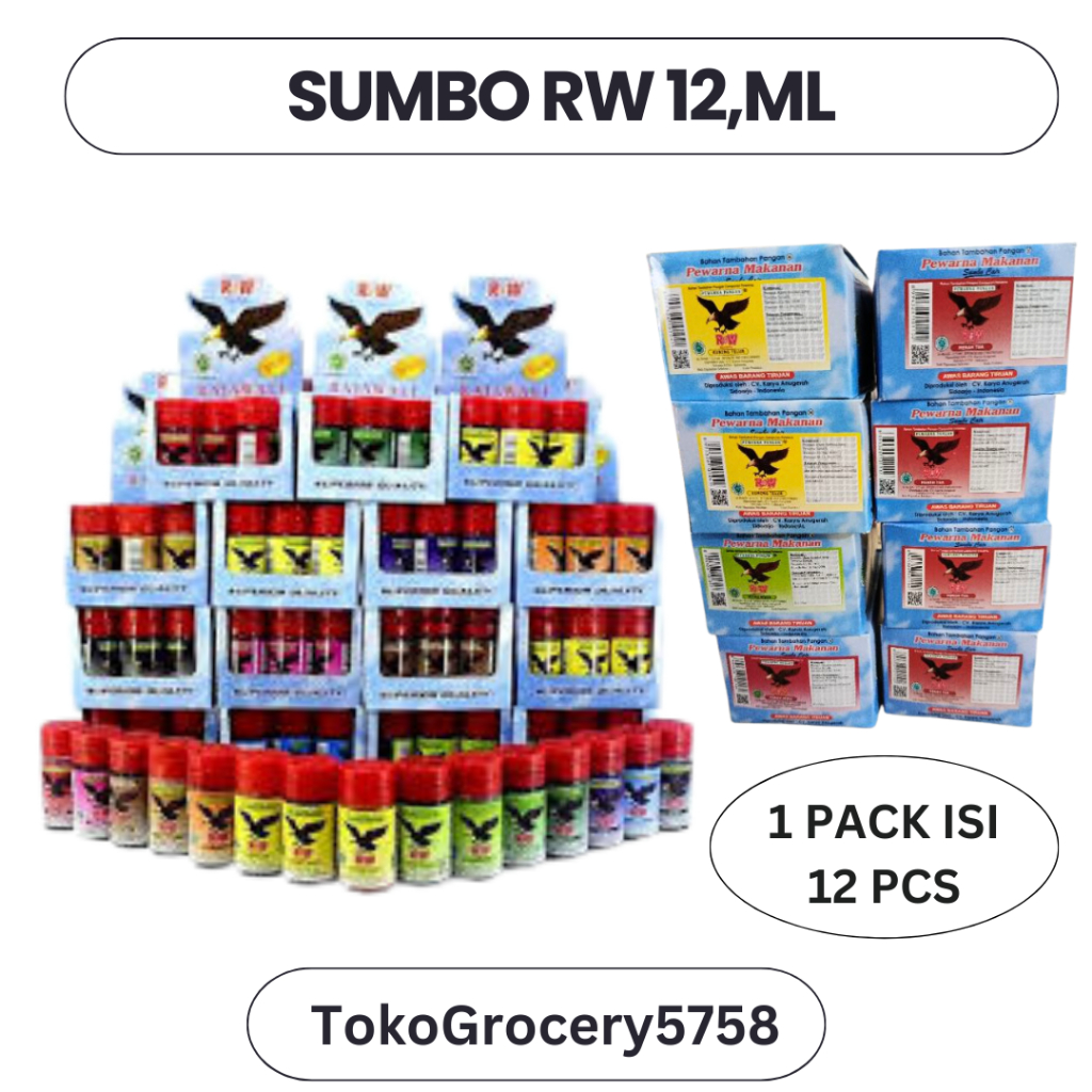 

SUMBO RW RAJAWALI / PEWARNA MAKANAN