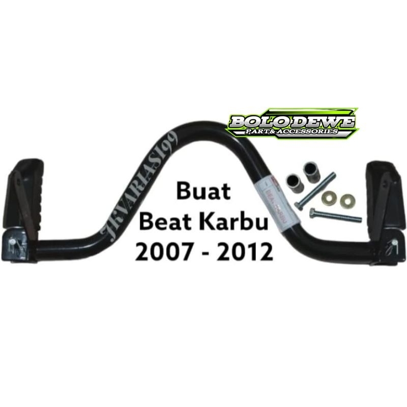 Pijakan kaki bastep footstep depan aksesoris motor honda vario 150 125 110 fi led tchno 160 125 new 