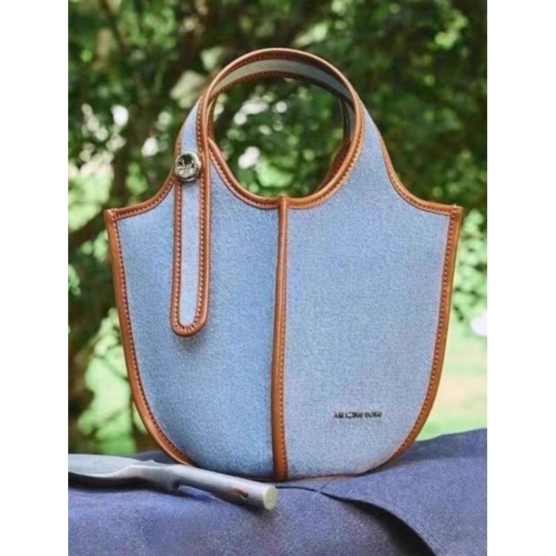Tas Slempang AmazingSong Hanging Basket Crossbody Denim