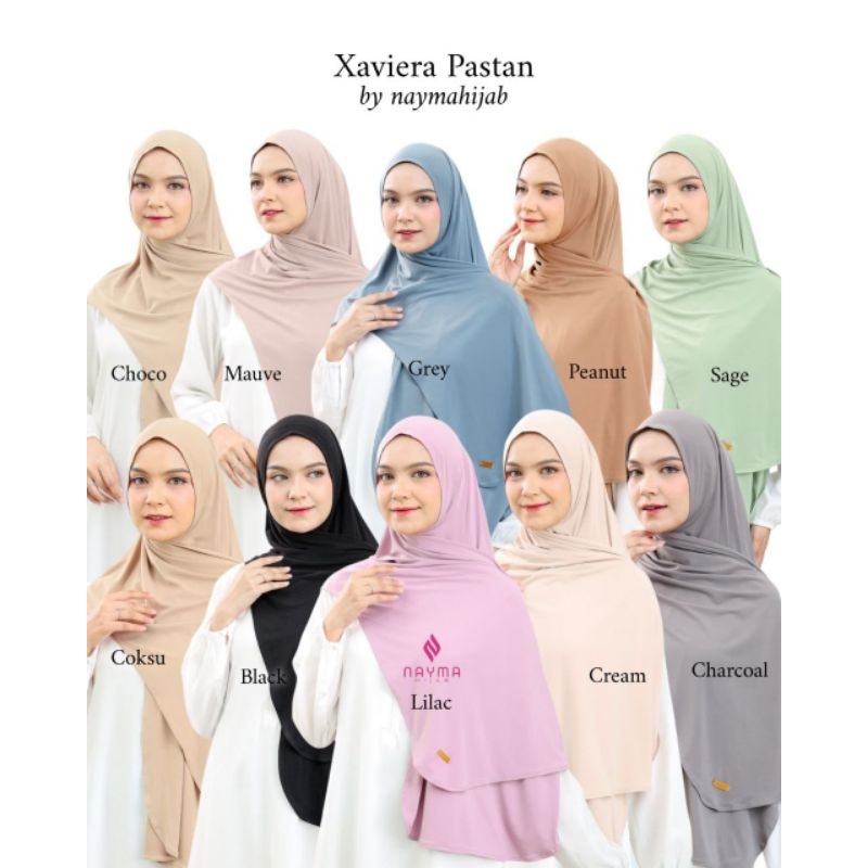 Bergo Xaviera by Nayma Hijab