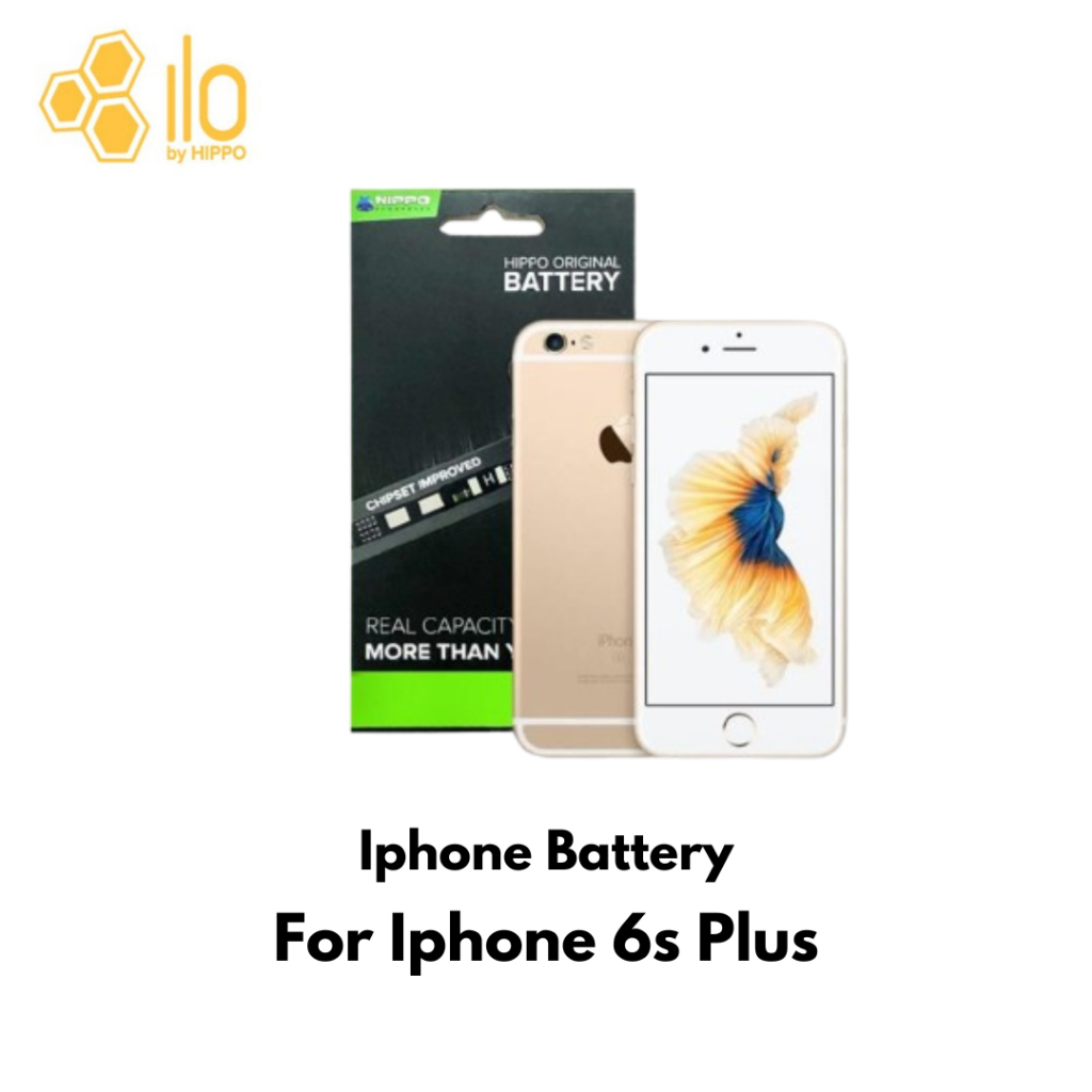 Hippo Baterai ORI 100% Handphone  iPhone 6S Plus 2915mAh  ORI Battery Batere Batu Batre Batrai HP  G