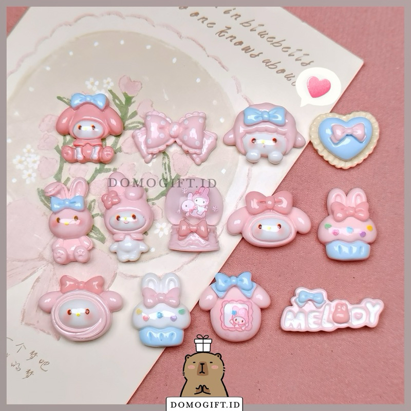 

Clay DIY Stiker 3D Lucu Cartoon Melody Buat Decor Dompet Casing Botol 3D-015
