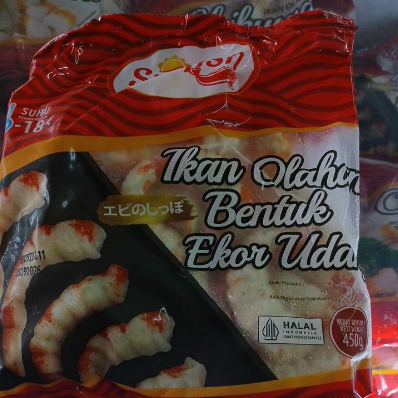 

SUNFISH IKAN OLAHAN BENTUK EKOR UDANG 450 GRAM