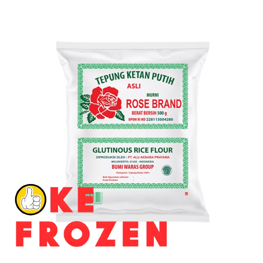 

ROSE BRAND TEPUNG KETAN PUTIH 500GR