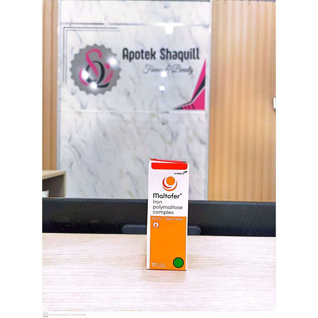 Maltofer Drops 30 ml/ zat besi untuk anak