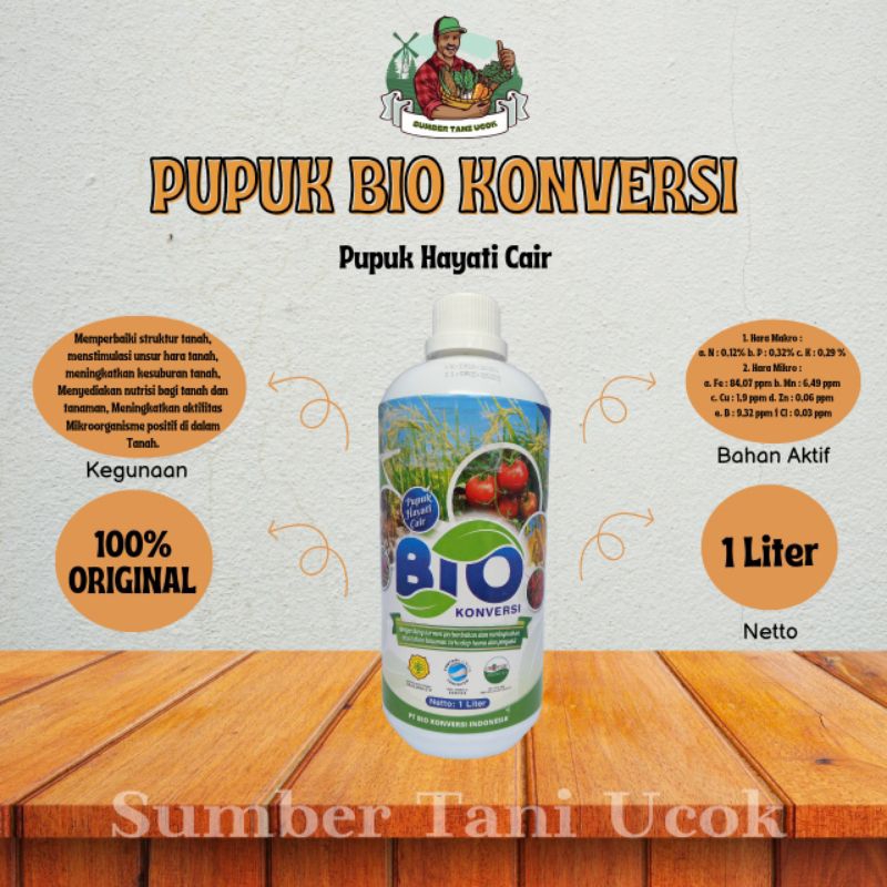 PUPUK HAYATI CAIR || PUPUK BIO KONVERSI 1 LITER