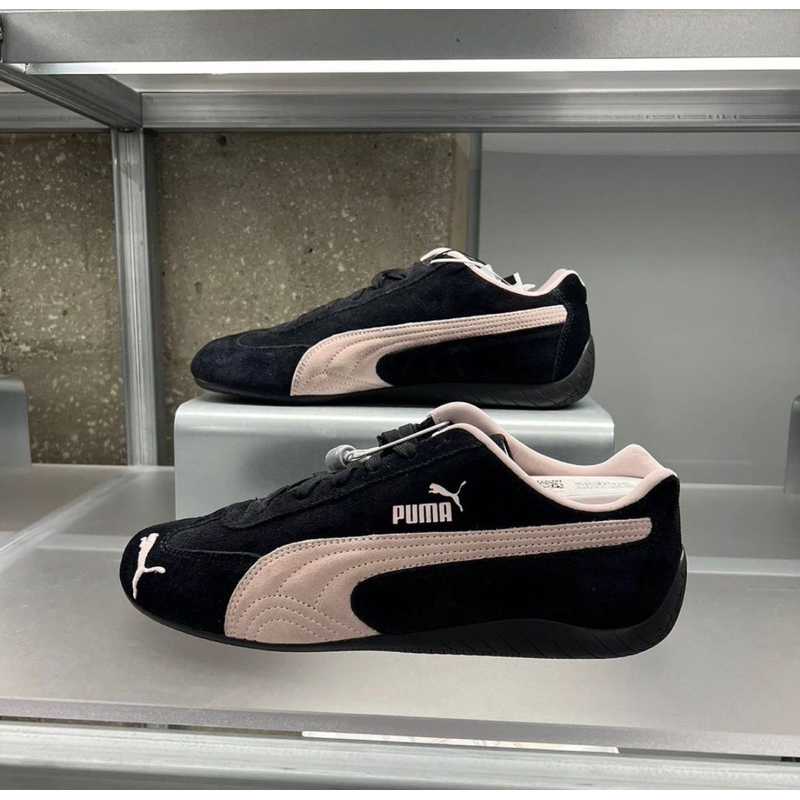Sepatu Sneakers Wanita Puma Speedcat OG Black Pink