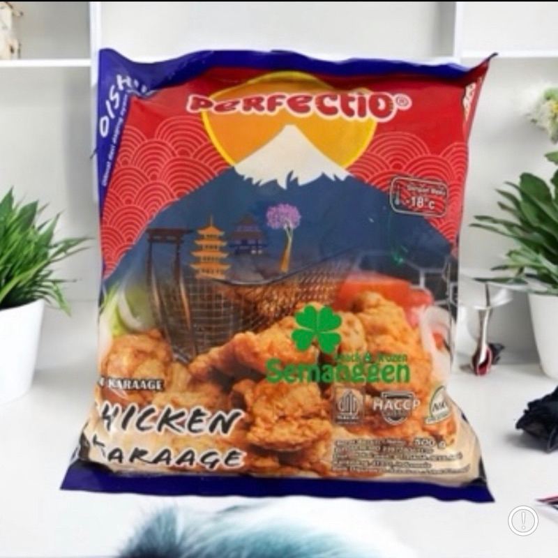 

Perfectio Chiken Karage 500gr ☘️Semanggen Frozen