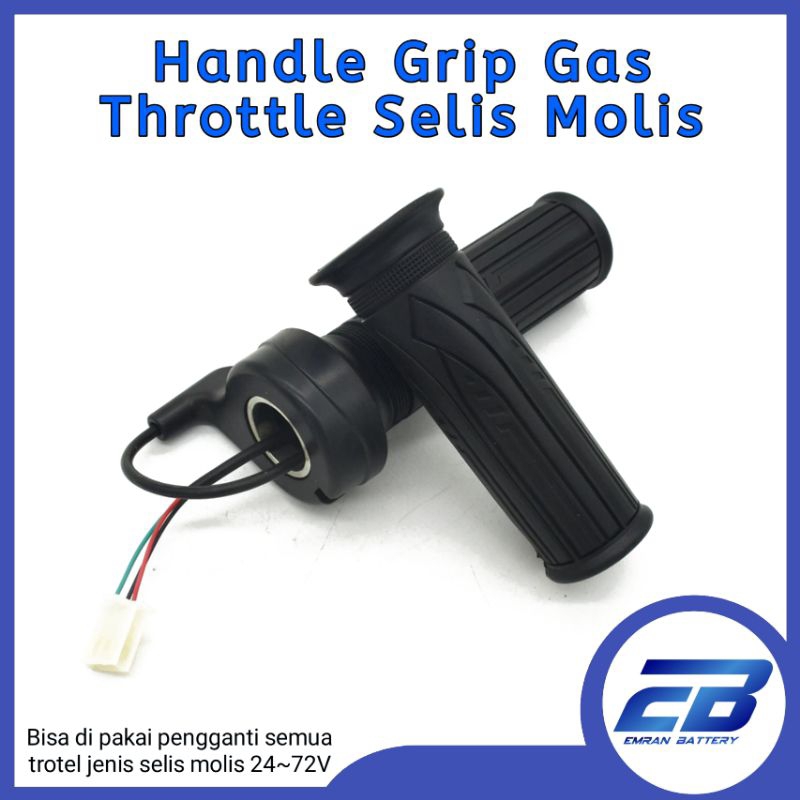 Handle Gas Sepeda Listrik Scooter Electric/Grip Sepeda Listrik/Throttle Handle Grip Sepeda Listrik