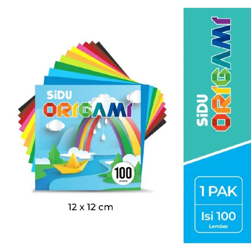 

ORIGAMI SIDU 12 x 12 (100 LEMBAR)