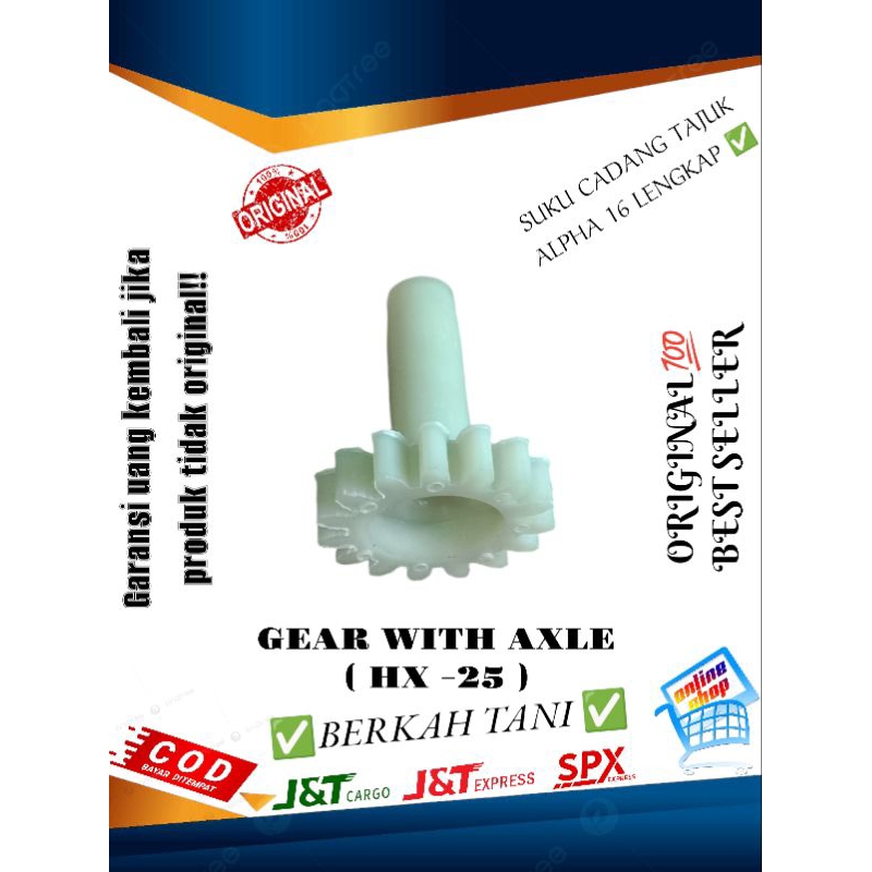 sperpart tajuk alpha/ suku cadang tajuk alpha alat tanam jagung hx 25