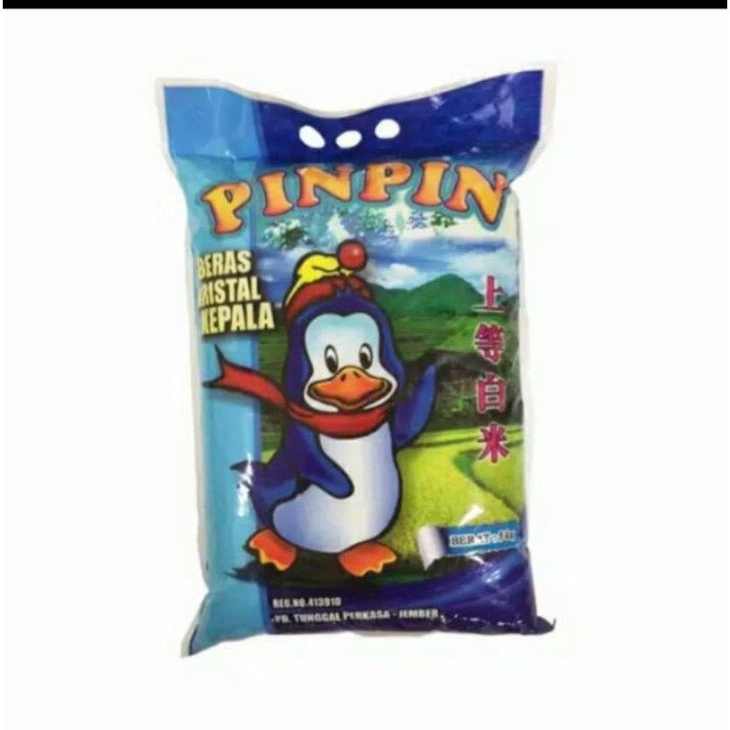 

Beras Pin pin 5kg pulen putih