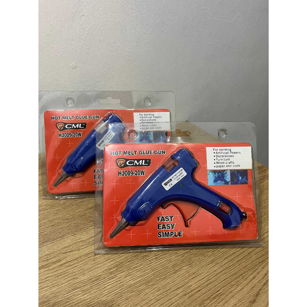 

Lem Tembak 20 watt/ Glue Gun - Paketan FREE Refill 10 pcs