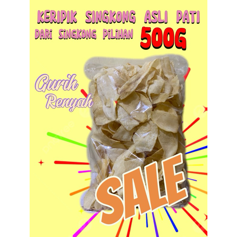 

KERIPIK SINGKONG KRISPY OLEH OLEH KHAS MURIA