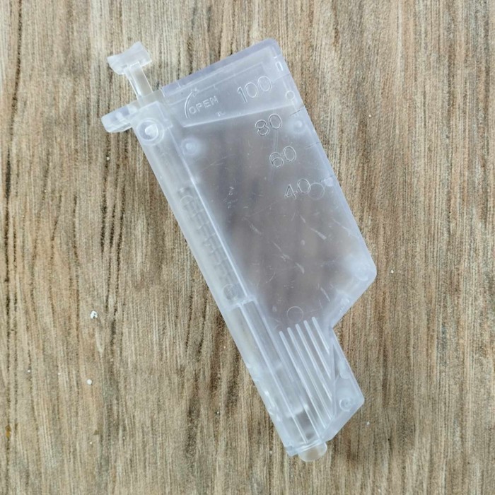 Alat Pengisian BB Gel 7-8mm Bahan Plastik Bening Kapasitas 100rds