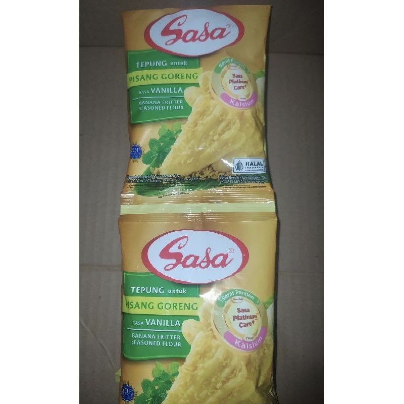 

Sasa Tepung untuk Pisang Goreng rasa Vanilla 70 g