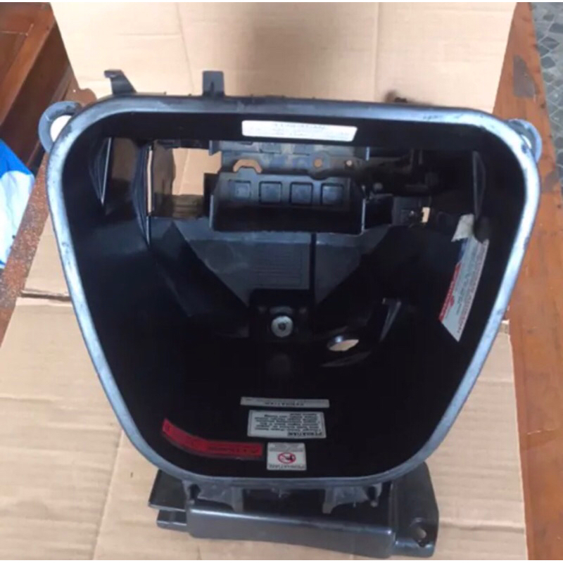 Box bagasi jok motor supra x 125 Fi K41 tahun 2015-2022 original second