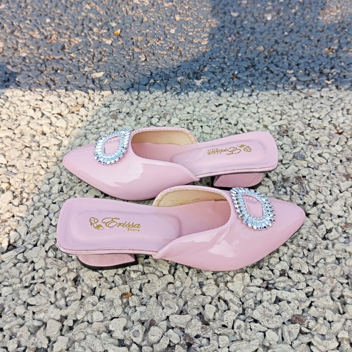 Sandal Slop Anak Wanita Terbaru Hak 2-3cm