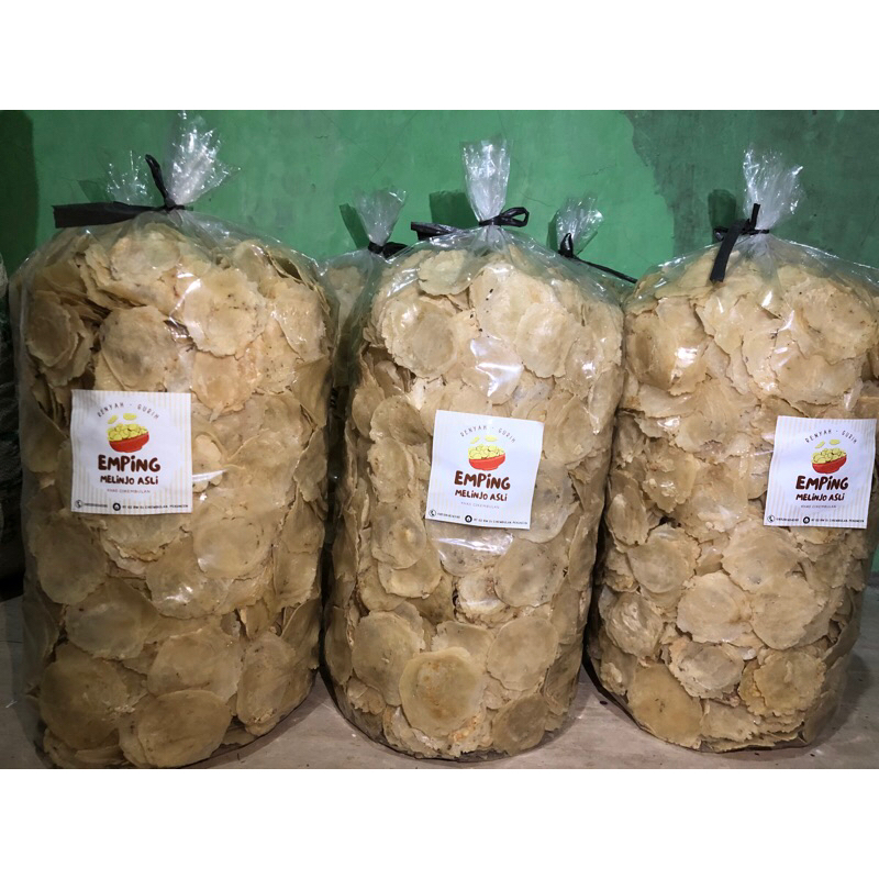 

emping melinjo mentah 1 kg