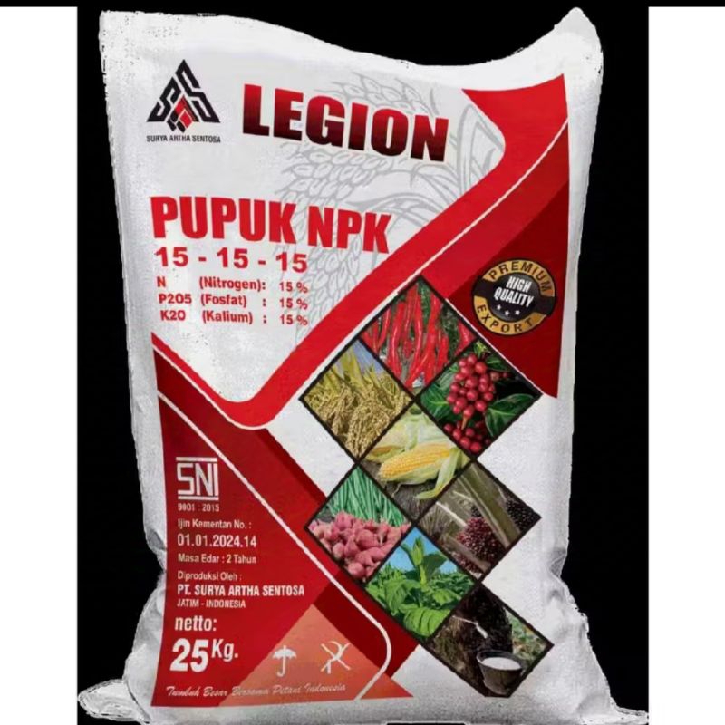 pupuk NPK 15-15-15 50KG