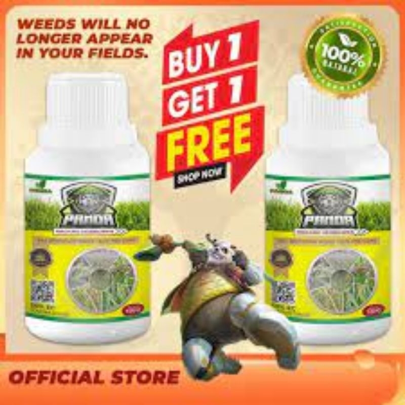 {BELI 1 GRATIS 1} KILL GRASS PANDA SUPER HERBISIDA BIOLOGIS Obat Pembasmi Rumput Gulma Anti Rumput L
