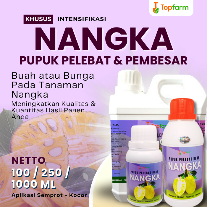 Pupuk Pelebat Buah Nangka / Pupuk Nangka Cepat Berbuah / Pupuk Booster Buah Nangka / Booster Pupuk B