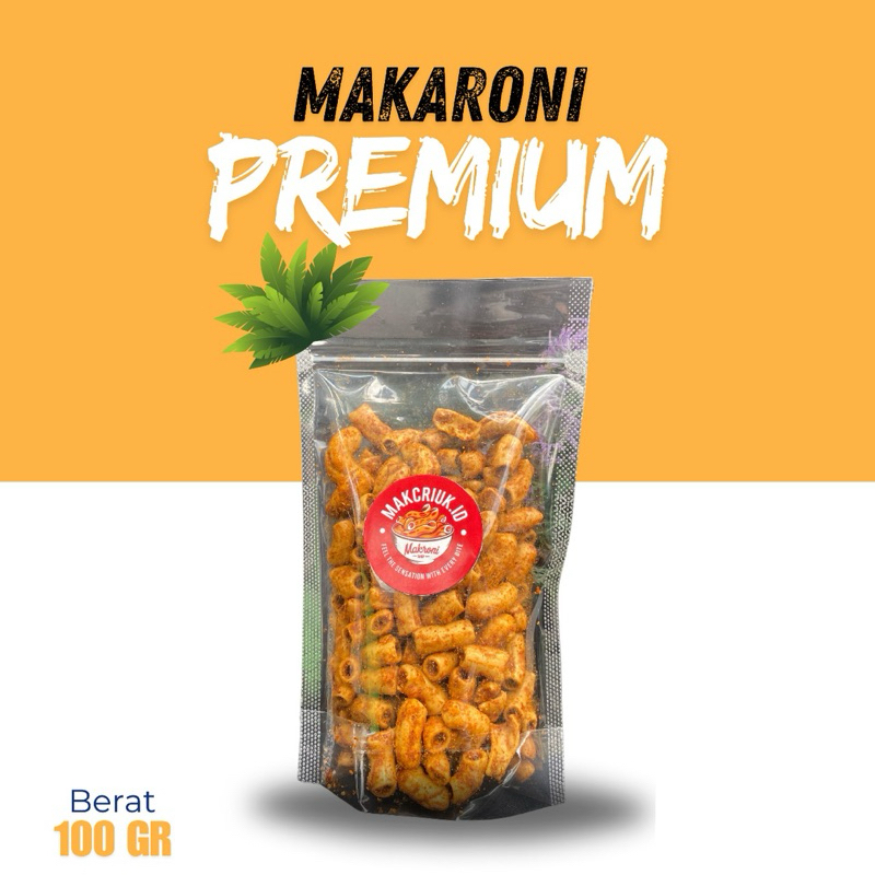 

MAKARONI KRIUK RASA PEDAS Berat bersih 100 gr - Pedas