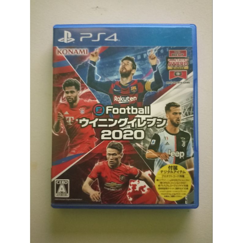 BD Kaset PS4 PES 2020 Pro Evolution Soccer 2021 reg 2 Game PS4 bekas second mulus.