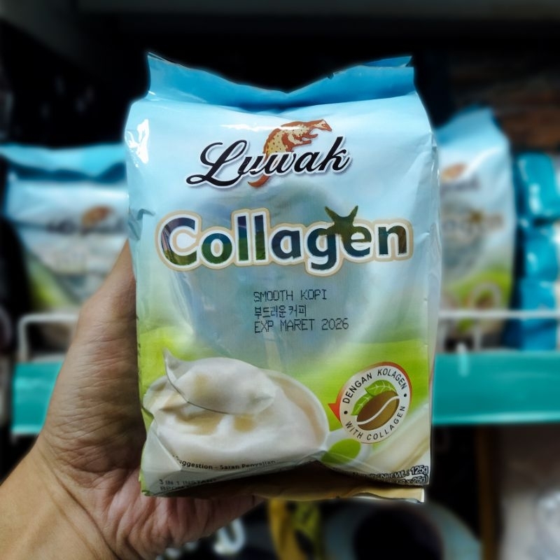 

KOPI LUWAK COLLAGEN 125gr (5 x 25gr)