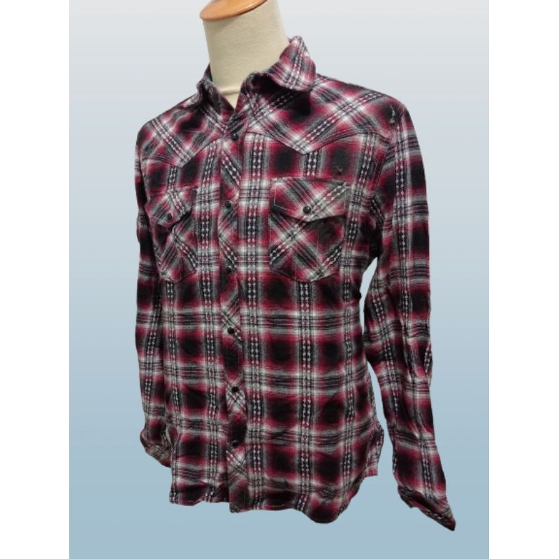 Thrift Kemeja Flannel Freude #A017