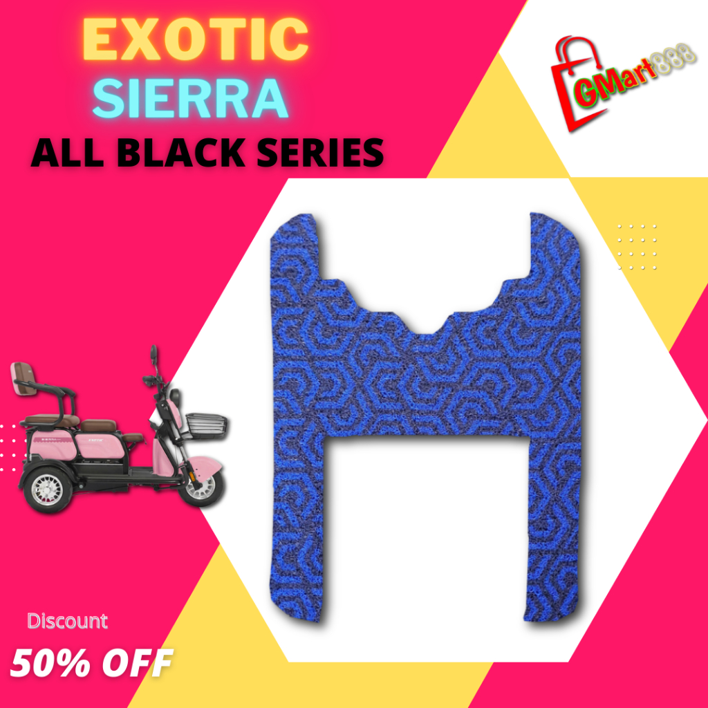 Karpet Alas Kaki Sepeda Motor Listrik Exotic Sierra - CORAK SPESIAL