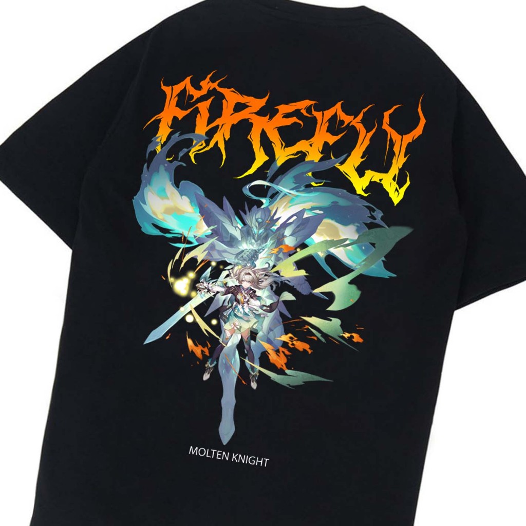 KAOS FIREFLY HONKAI STAR RAIL - KAOS DISTRO PRIA & WANITA ANIME & GAME DESIGN HONKAI STAR RAIL Firef
