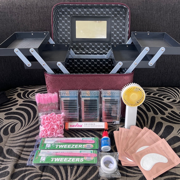 Best Discount PAKET USAHA EYELASH EXTENSION KOMPLIT PAKET KIT EYELASH
