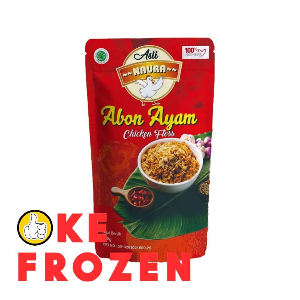 

ABON AYAM NAURA ORIGINAL 100GR