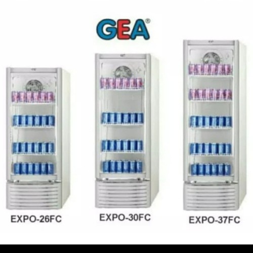 SHOWCASE GEA EXPO26 = 3 RAK / SHOWCASE GEA EXPO30 = 4 RAK / SHOWCASE  GEA EXPO37 = 5 RAK
