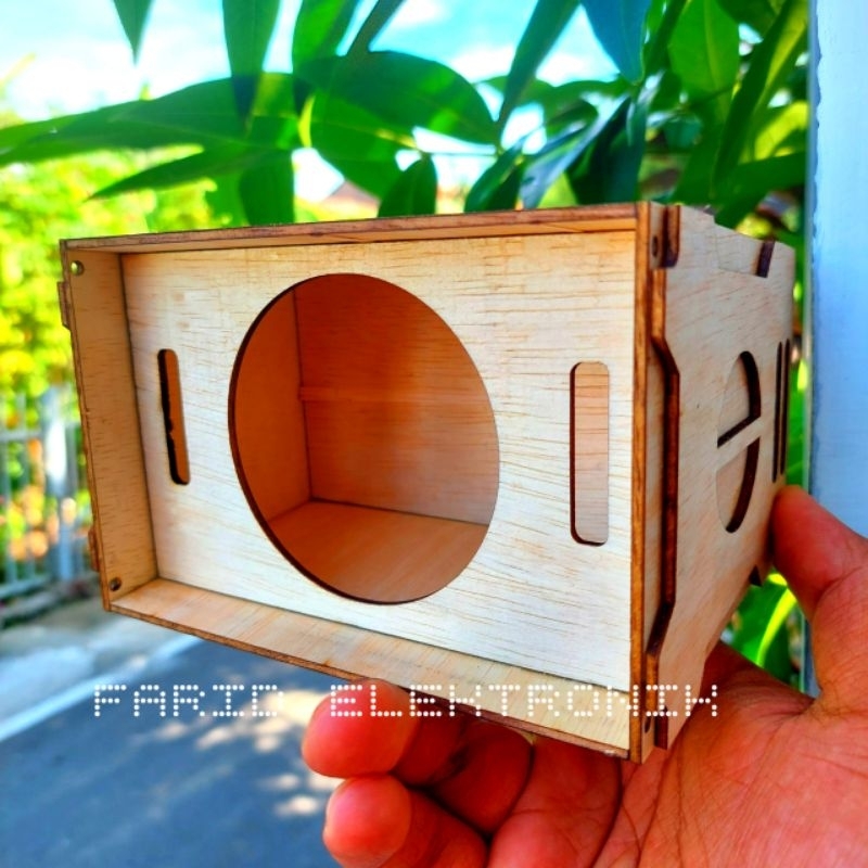 Box speaker line array 3 inch singel