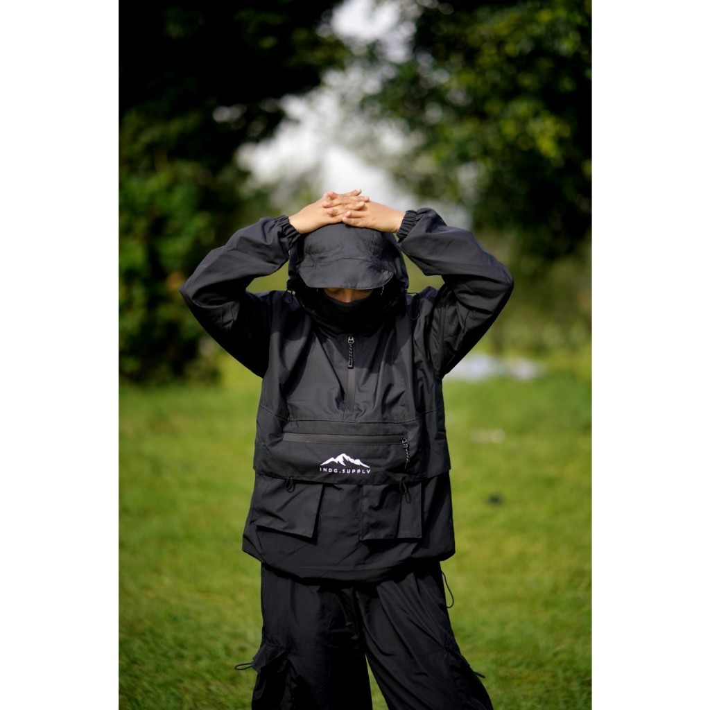 Jaket Gorpcore Anorak Parasut Pria Terbaru / Jaket Gunung