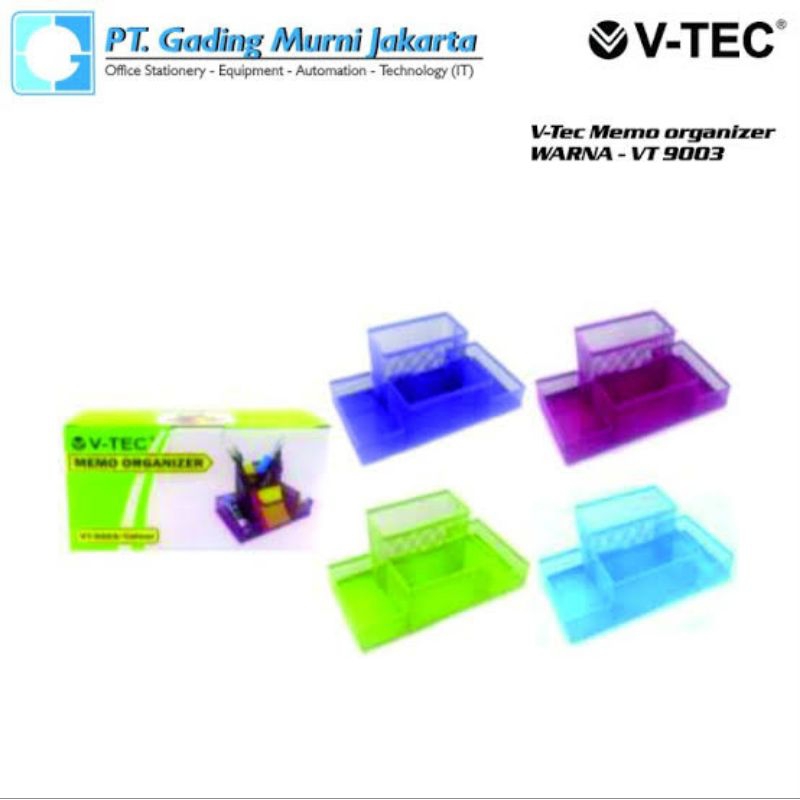 

V-TEC Memo Organizer Warna