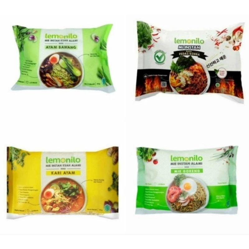 

Mie Instan LeMonilo kemasan 70Gram