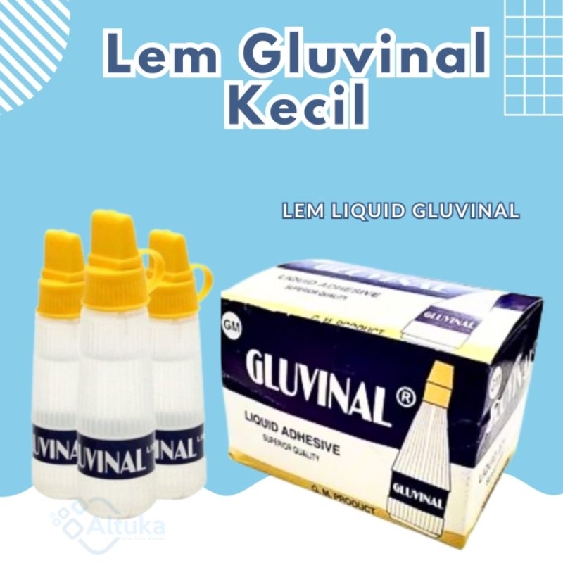 

Lem kertas Gluvinal kecil 22 ml