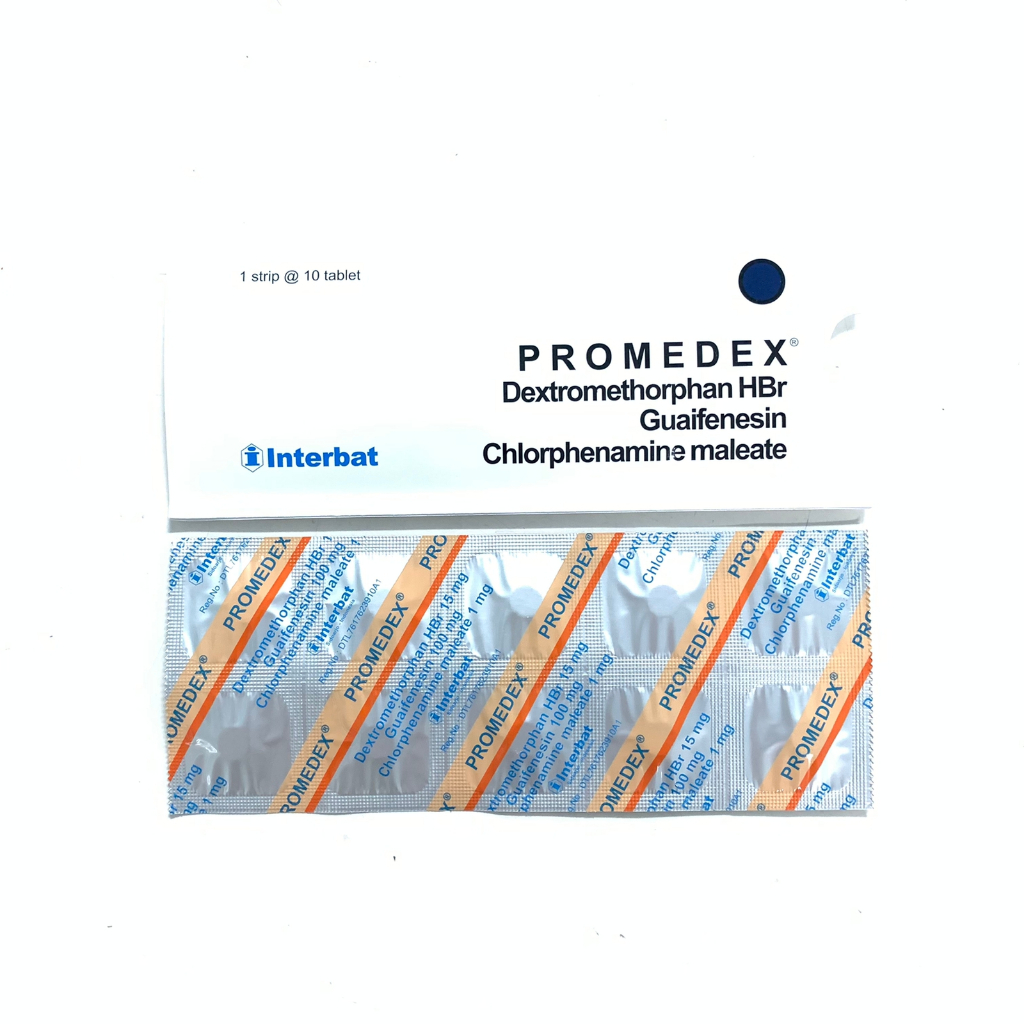 PROMEDEX Tablet - Obat Batuk Berdahak Kering & Pilek