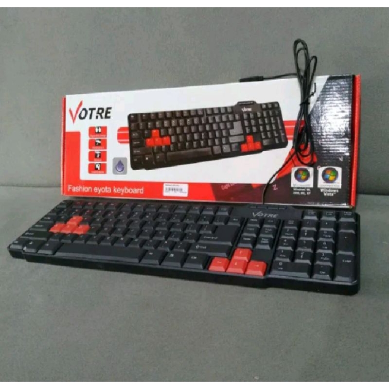 0Keyboard PC standard VOTRE Usb | Keyboard Komputer VOTRE usb