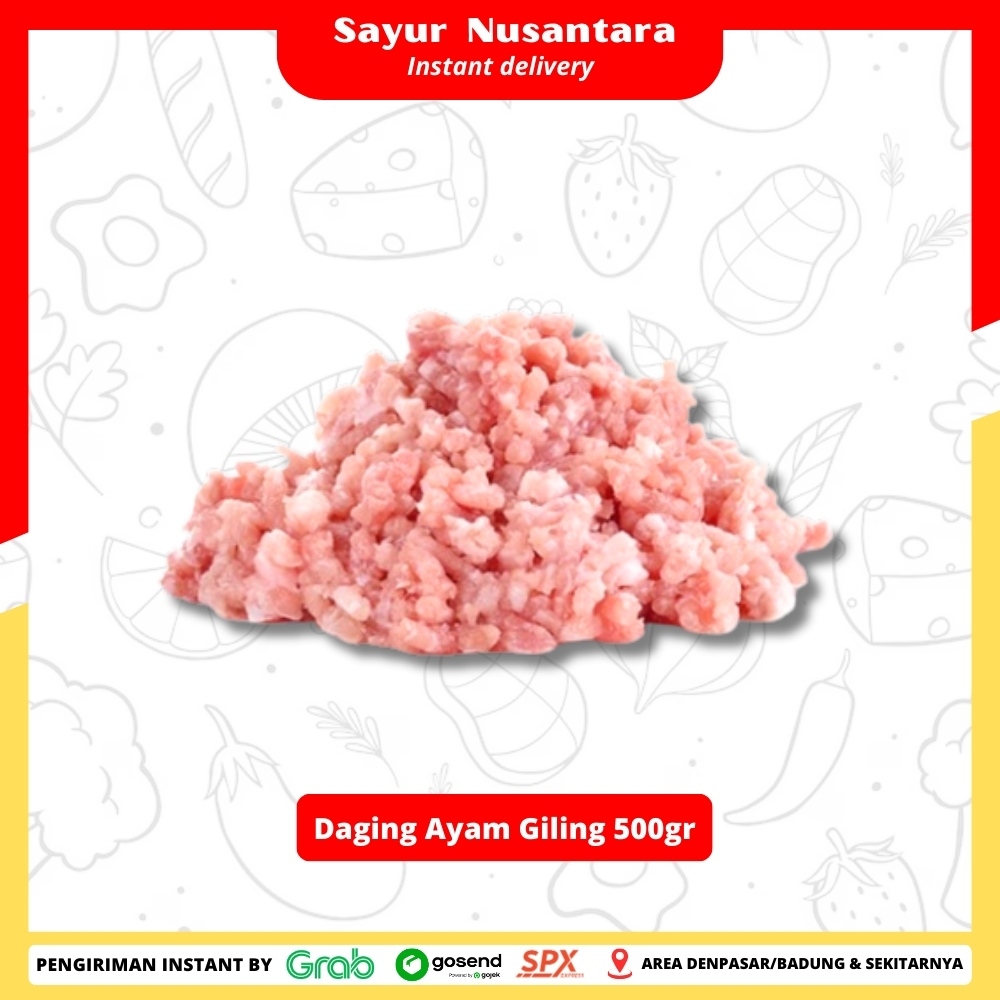 

Daging Ayam Giling 500gr - Sayur Nusantara